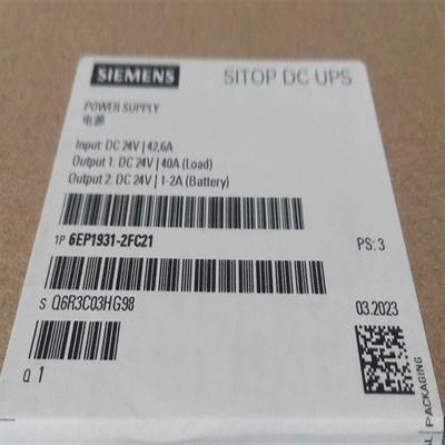 15A Uninterruptible Power Supply SITOP 6EP1931-2EC21 DC-USV Module