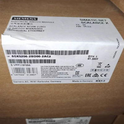 IP20 Network Managed Switch IE 6GK5206-2BD00-2AC2 XC206-2 Industrial